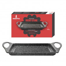 ROCKYSTONE INDUCTION PIASTRA GRILL CM.35X22 (2pz)